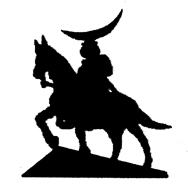 伊達政宗・騎馬像のワンポイントゴム印